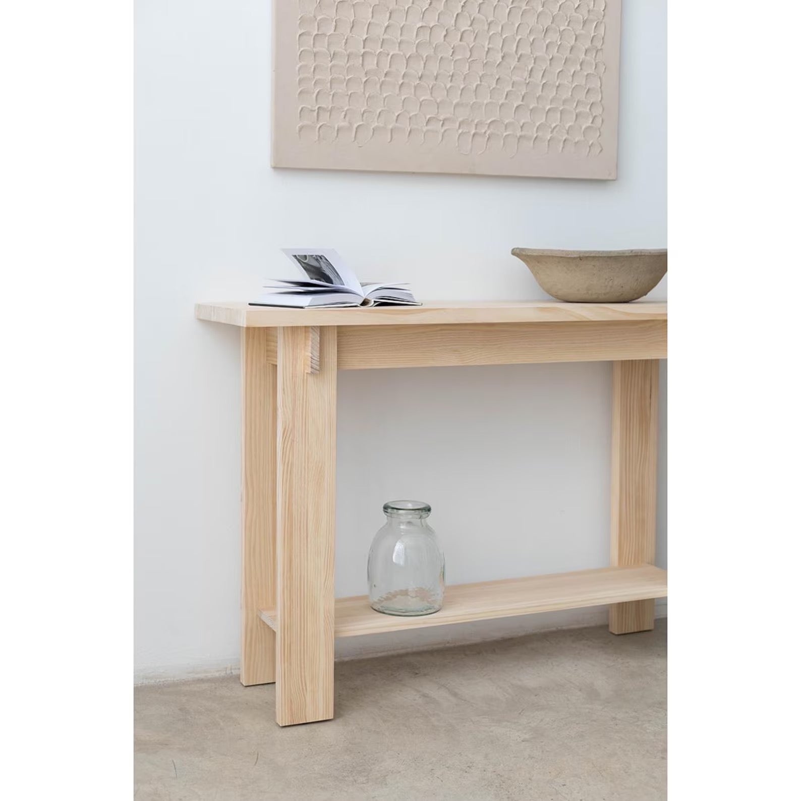 Solid wood entrance console perfect for the hall - Tagomago